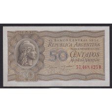 ARGENTINA COL. 440a BILLETE DE 50 CENTAVOS SIN CIRCULAR UNC